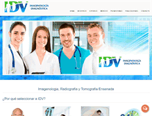 Tablet Screenshot of idv.com.mx